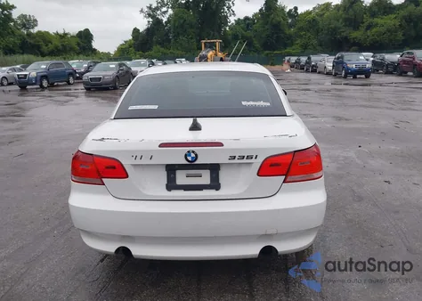 2007 BMW 335I из США, поврежденный, VIN WBAWL73517PX51253